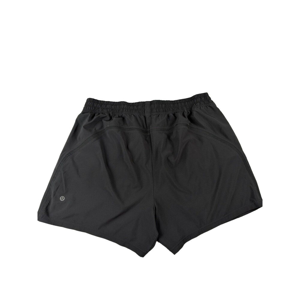 Lululemon Pace Breaker Linerless Short 5” Inseam Size XL Black